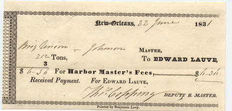 Harbor master's fees