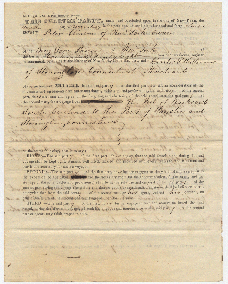 charter document